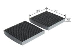 Filter, cabin air BOSCH 1987432542