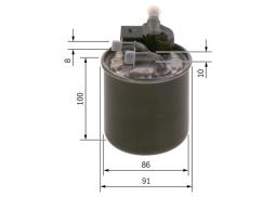 Fuel Filter BOSCH F 026 402 837