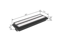 Air Filter BOSCH F 026 400 232