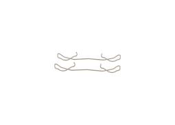 Accessory Kit, disc brake pad BOSCH 1987474241