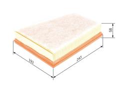 Air Filter BOSCH F 026 400 250