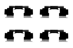 Accessory Kit, disc brake pad BOSCH 1987474324