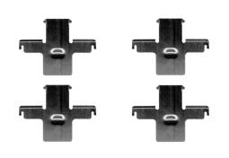 Accessory Kit, disc brake pad BOSCH 1987474612