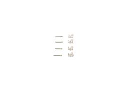 Accessory Kit, disc brake pad BOSCH 1987474034
