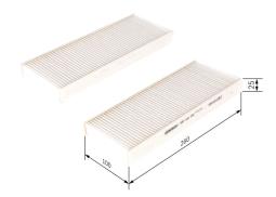 Filter, cabin air BOSCH 1987432194