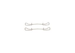 Accessory Kit, disc brake pad BOSCH 1 987 474 470