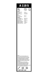 Wiper Blade BOSCH 3397007118