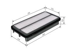 Air Filter BOSCH F 026 400 038
