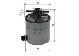 Fuel Filter BOSCH F 026 402 072