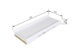 Filter, cabin air BOSCH 1987432192