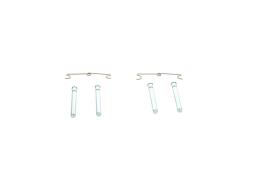 Accessory Kit, disc brake pad BOSCH 1987474339