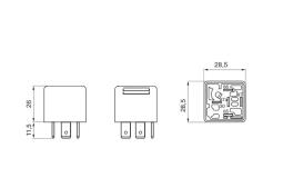 Relay, ABS BOSCH 0 332 209 206