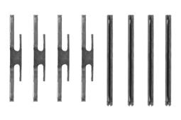 Accessory Kit, disc brake pad BOSCH 1987474126