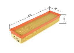 Air Filter BOSCH F 026 400 174