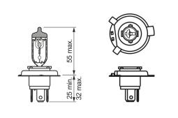 Bulb, headlight BOSCH 1987302104
