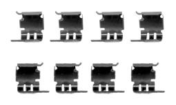 Accessory Kit, disc brake pad BOSCH 1987474640