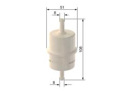 Fuel Filter BOSCH F 026 402 351