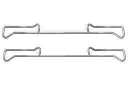 Accessory Kit, disc brake pad BOSCH 1987474432