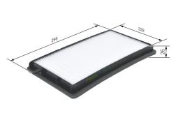 Filter, cabin air BOSCH 1987432002