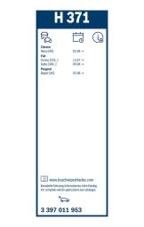 Wiper Blade BOSCH 3397011953