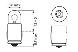 Bulb BOSCH 1987302224