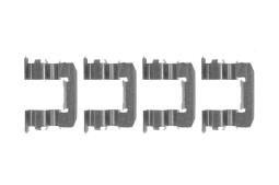 Accessory Kit, disc brake pad BOSCH 1987474361