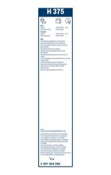Wiper Blade BOSCH 3397004558