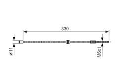 Cable Pull, parking brake BOSCH 1987477667