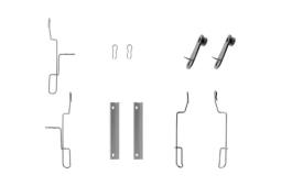 Accessory Kit, disc brake pad BOSCH 1987474362