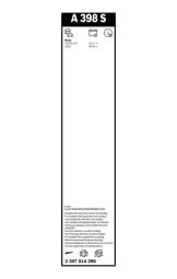 Wiper Blade BOSCH 3397014398
