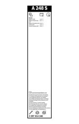Wiper Blade BOSCH 3397014248