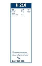 Wiper Blade BOSCH 3397015445