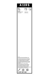 Wiper Blade BOSCH 3397007502