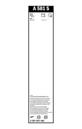 Wiper Blade BOSCH 3397007581