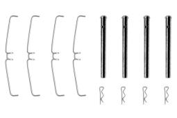 Accessory Kit, disc brake pad BOSCH 1987474092