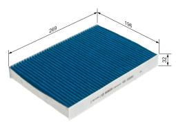 Filter, cabin air BOSCH 0 986 628 587