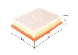 Air Filter BOSCH F 026 400 545