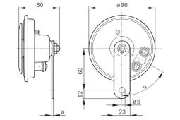 Signal Horn BOSCH 0 986 320 112