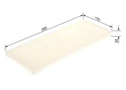 Filter, cabin air BOSCH 1987431220