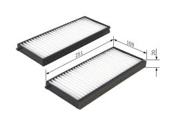 Filter, cabin air BOSCH 1987432260