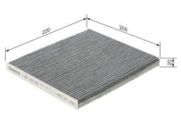 Filter, cabin air BOSCH 1987435566