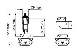 Bulb BOSCH 1987302028