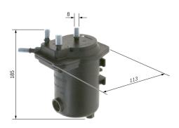 Fuel Filter BOSCH 0 450 907 012