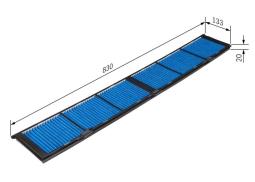 Filter, cabin air BOSCH 0 986 628 608