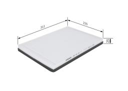 Filter, cabin air BOSCH 1987432152