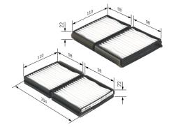 Filter, cabin air BOSCH 1987432117