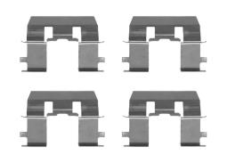 Accessory Kit, disc brake pad BOSCH 1987474637