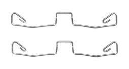 Accessory Kit, disc brake pad BOSCH 1987474658