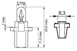 Bulb BOSCH 1 987 302 515