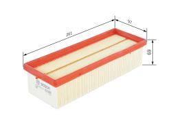 Air Filter BOSCH F 026 400 323